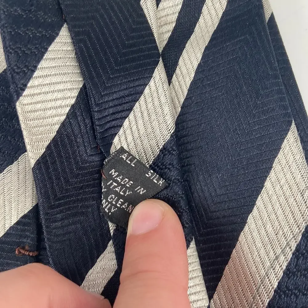Bevilacqua silk striped tie